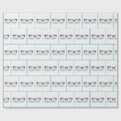 Happy Birthday BiFocals Glasses Geschenkpapier (Flach)