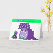 Happy Birthday Big Typ Karte (Gelbe Blume)