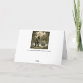 Happy Birthday Bigfoot und RV Karte (Rückseite)