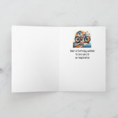 Happy Birthday Bike Inspiration Karte (Innenseite)