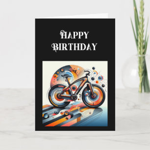 Happy Birthday Bike Inspiration Karte
