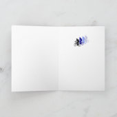 Happy Birthday Biking Design Karte (Innenseite)