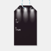 Happy Birthday Billboard Geschenkanhänger (Rückseite)