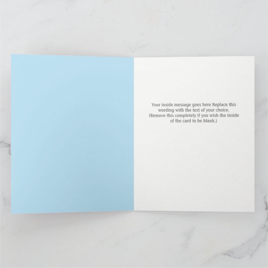 Happy Birthday Birdwatcher oder Vogelbeobachter Karte (Innenseite)