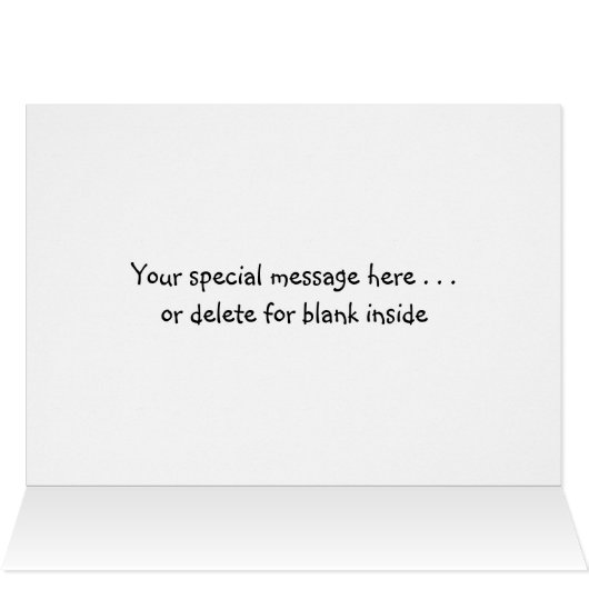 Happy Birthday Black Labrador Enck Hunting Hund (Innenansicht Horizontal (Oben))