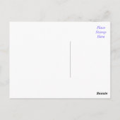 Happy Birthday Black Labrador Retriever Post Card Postkarte (Rückseite)