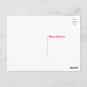 Happy Birthday Black Labrador Retriever Puppy Dog Postkarte (Rückseite)