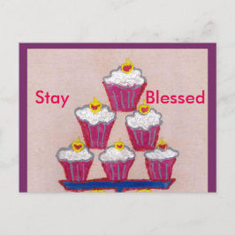 Happy Birthday Bleibe Gesegnete Postkarte