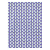 Happy Birthday Blue Cake Cupcake Candle Sprinkles Tischdecke (Vorderseite)