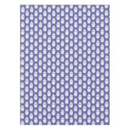 Happy Birthday Blue Cake Cupcake Candle Sprinkles Tischdecke