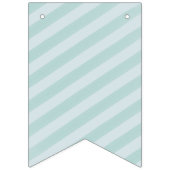 Happy Birthday Blue Gold Confetti Erster Geburtsta Wimpelkette (Erste Fahne)