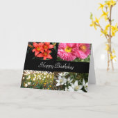 Happy Birthday Blume 2 | Karte (Gelbe Blume)