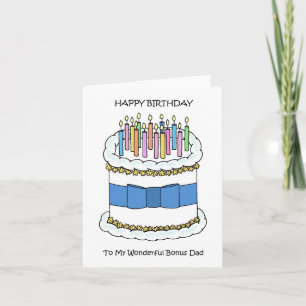 Happy Birthday Bonus Vater Karte