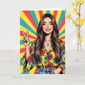 Happy Birthday Boomer | Funny Karte (Gelbe Blume)