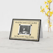 Happy Birthday Boss aus der Gruppe Karte (Gelbe Blume)