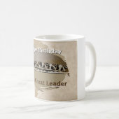 Happy Birthday Boss Kaffeetasse (VorderseiteRechts)