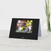 Happy Birthday Bowling Karte (Rückseite)