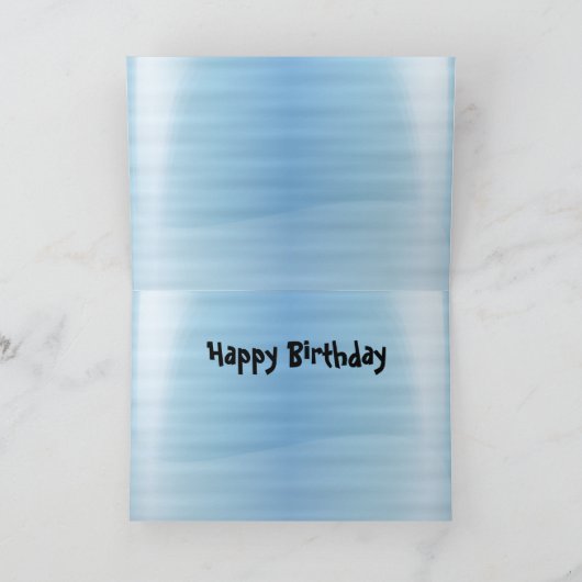 Happy Birthday Bowling Karte (Innenseite)