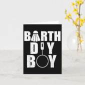 Happy Birthday Boy Badminton Player Shuttle Birthd Karte (Gelbe Blume)