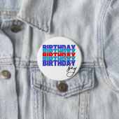 Happy birthday boy. Celebrating your birthday... Button (Beispiel)