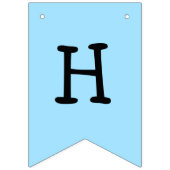 Happy Birthday Boy's Woodland Themed Wimpelkette (Zweite Fahne)