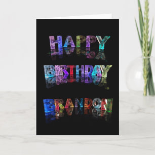 Happy Birthday Brandon Card Karte
