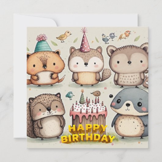 Happy Birthday Brauch (Vorderseite)