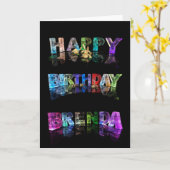 Happy Birthday Brenda Card Karte (Gelbe Blume)