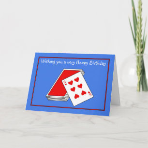 Happy Birthday Bridge Card spielen Karten Poker
