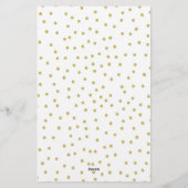 Happy Birthday Briefpapier (Rückseite)