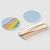 Happy Birthday Bright & Colorful Rainbow Fächer (Non-assembled)