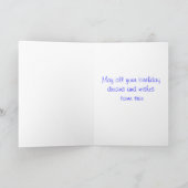 Happy Birthday Brittany Spanel Welpe Hund Card Karte (Innenseite)