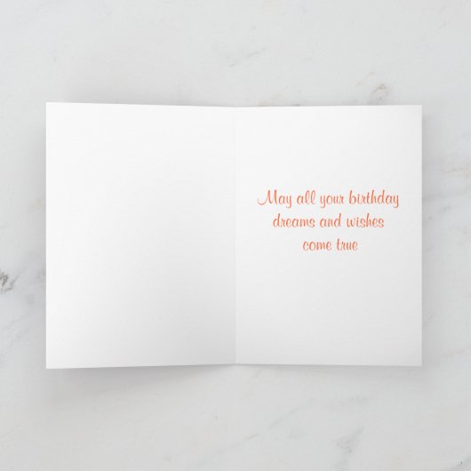 Happy Birthday Brittany Spaniel Puppy Dog Card Karte (Innenseite)