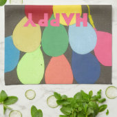 Happy Birthday Bro Art Print Handtuch (Gefaltet)