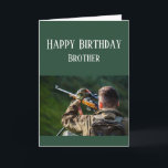 Happy Birthday Brother Cars Jagd Camouflage Karte<br><div class="desc">Dinge,  die Sie Liebe Glücklich Geburtstag Bruder für diejenigen,  die Liebe Jagd im Freien,  Natur und oder Wildnis</div>