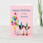 Happy Birthday Brother Funny Hunde Alt werden Karte<br><div class="desc">Fröhlicher Geburtstag Bruder hofft,  dass Ihr Geburtstag Sie glücklicher macht als diese Typ.  Geburtstag für einen Bruder mit Spaß</div>