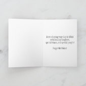 Happy Birthday Brother-in-Law Karte (Innenseite)