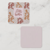 Happy Birthday Brother Note Card Mitteilungskarte (Vorne/Hinten)