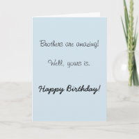 Happy Birthday Brother Phantastischer Spaß Funny