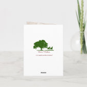 Happy Birthday Brown Reitkarte Karte (Rückseite)