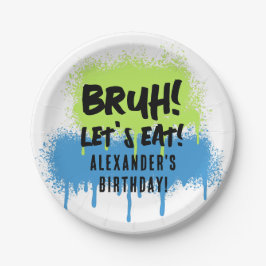 Happy Birthday Bruh Boy's Teenager Teen Boy Pappteller