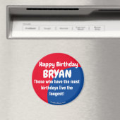 Happy Birthday BRYAN Magnet (In Situ (Geschirrspüler))