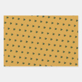 Happy Birthday Bumble Bees Set 3 Geschenkpapier Set (Vorderseite 3)