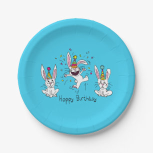 Happy Birthday Bunnies Paper Tellers Pappteller