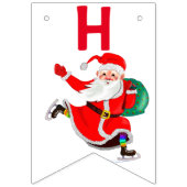 Happy Birthday Bunting Flags Weihnachtsgeschenk Wimpelkette (Zweite Fahne)