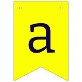 Happy Birthday Bunting Flags Wimpelkette (Dritte Fahne)