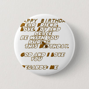 Happy Birthday Button