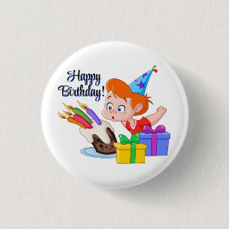 Happy Birthday  Button