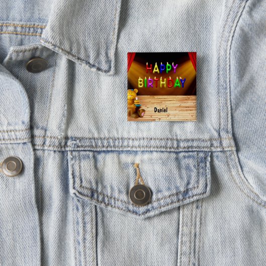 Happy Birthday Button (Beispiel)