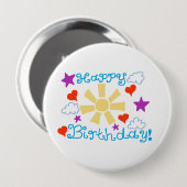 Happy Birthday! Button (Vorne & Hinten)